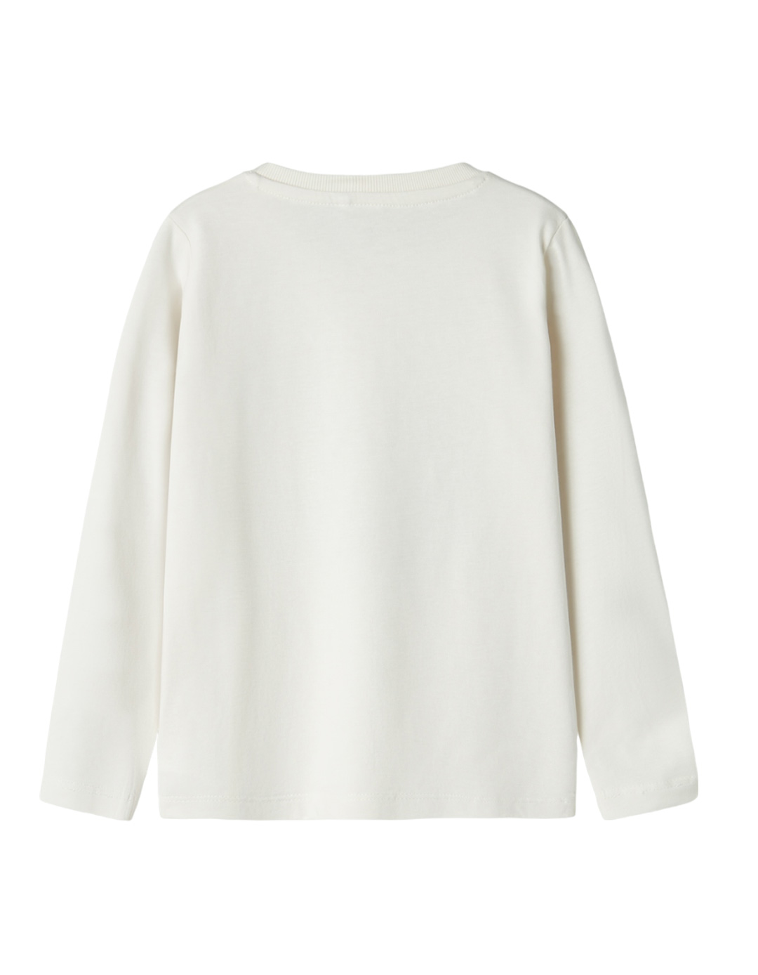 Παιδικό μακρυμάνικό μπλουζάκι για αγόρι, λευκό, Regular Fit, 100% βαμβάκι. Παιδικό μακρυμάνικό μπλουζάκι για αγόρι, λευκό, Regular Fit, 100% βαμβάκι.