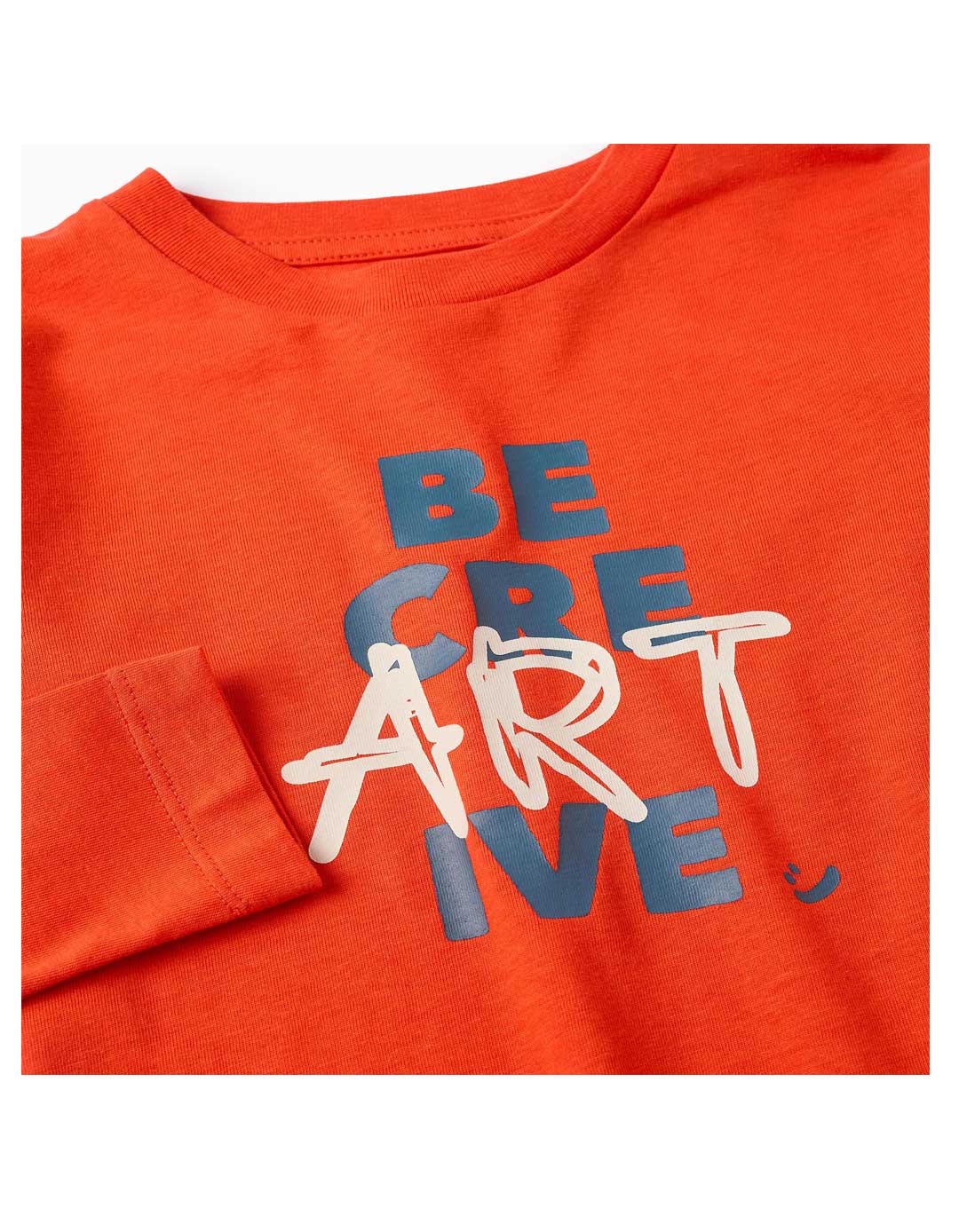 Μπλουζάκι αγοριού πορτοκαλί Zippy Παιδικό μπλουζάκι αγοριού πορτοκαλί Zippy