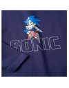 Παιδικό μακρυμάνικό μπλουζάκι για αγόρι Sonic, μπλε, Slim Fit, 100% βαμβάκι.