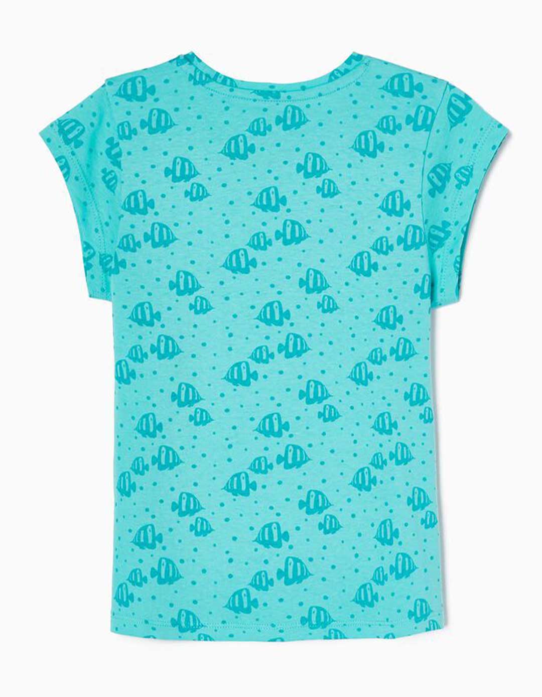 Σετ δυο μπλουζάκια για κορίτσια, λευκό-βεραμάν, Slim Fit, 100% βαμβάκι.