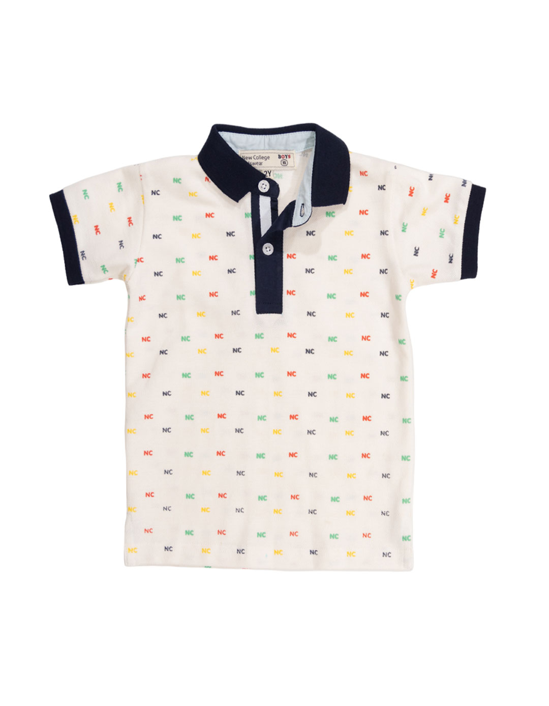 Παιδική κοντομάνικη μπλούζα για αγόρι, λευκή, Regular Fit, 100% βαμβάκι. Παιδική κοντομάνικη μπλούζα για αγόρι, λευκή, Regular Fit, 100% βαμβάκι.