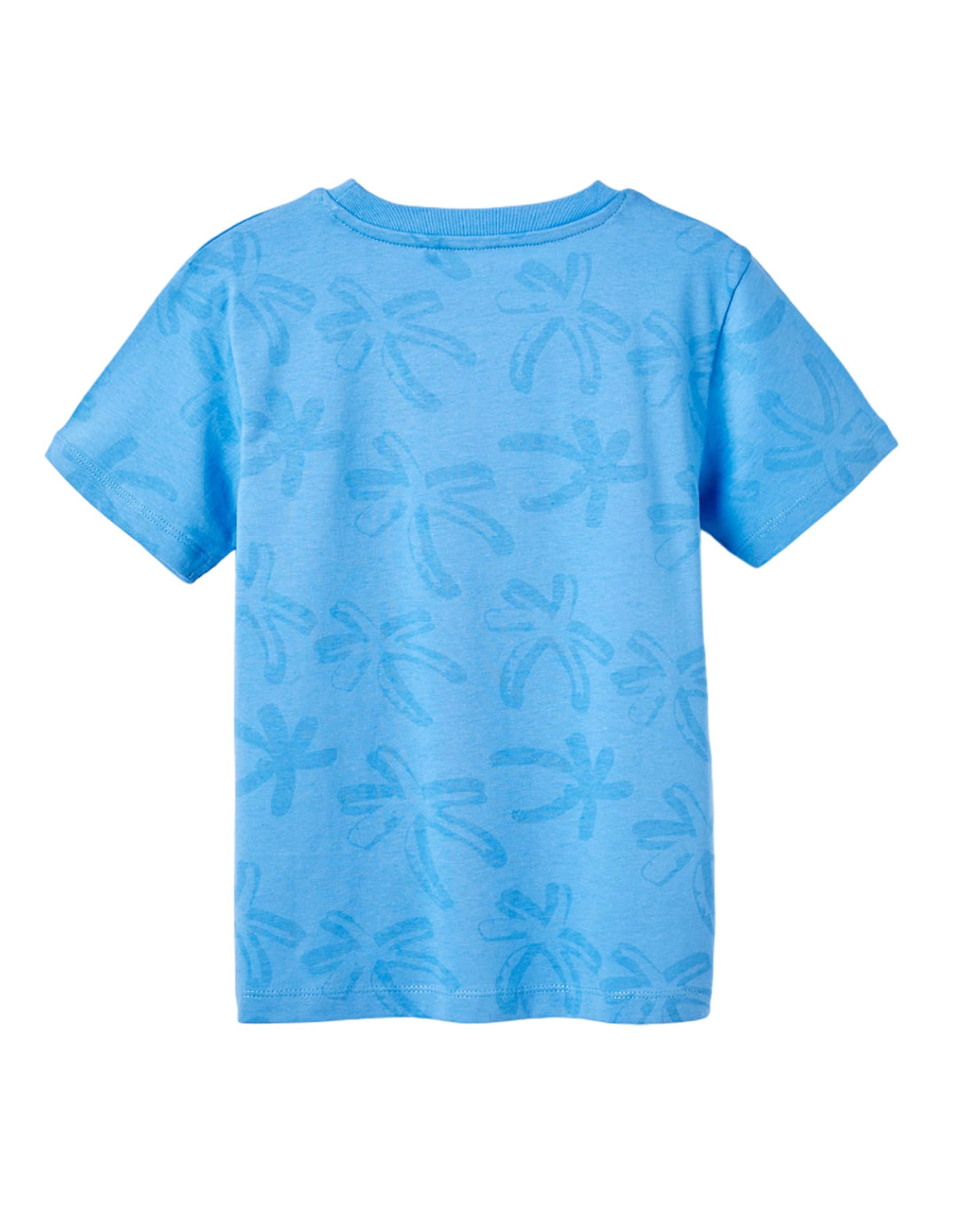 Δύο μπλουζάκια κοντομάνικα για αγόρι, μπλε, Slim Fit, 100% βαμβάκι.