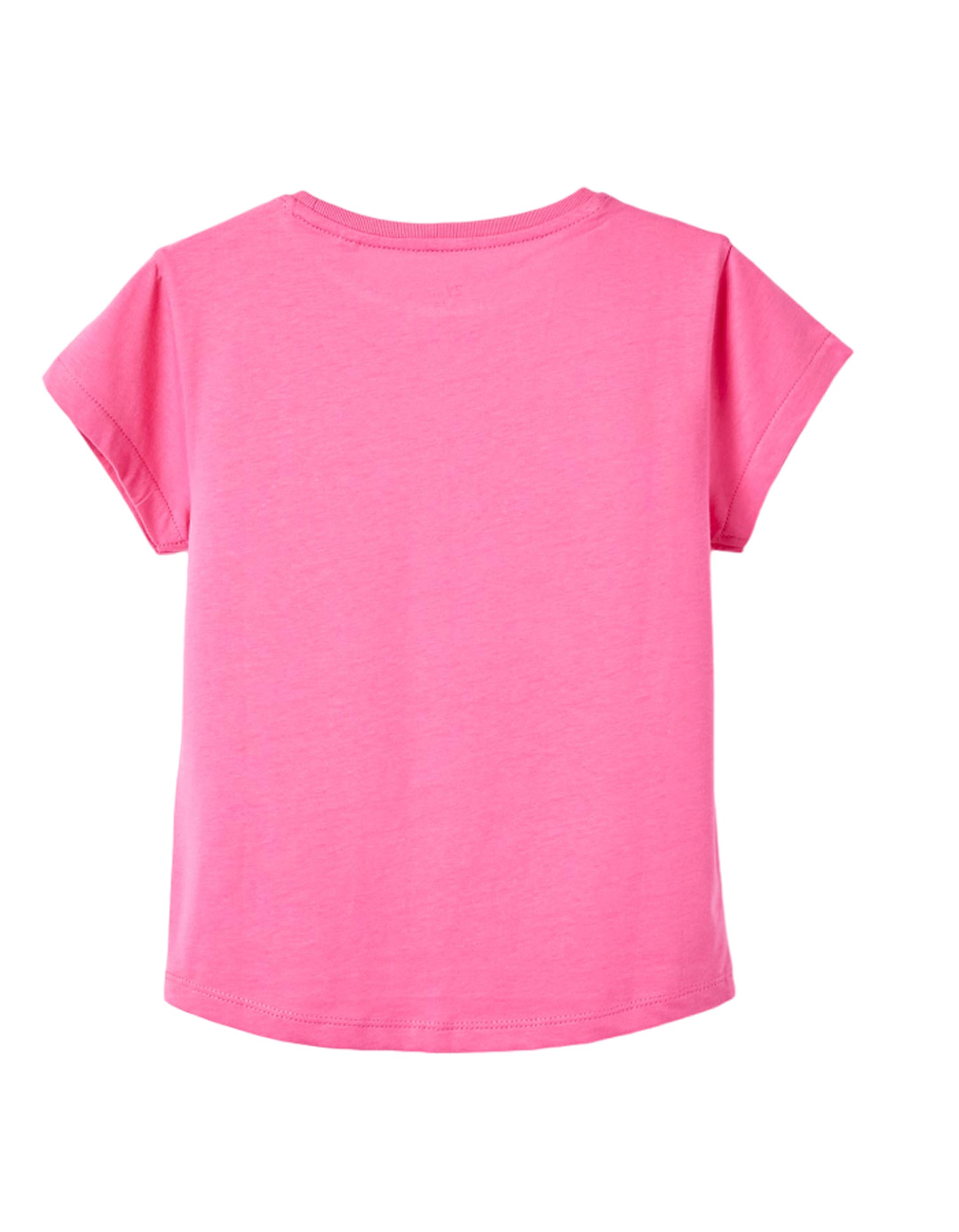 Δύο μπλουζάκια κοντομάνικα για κορίτσι, φούξια-μέντα, Slim Fit, 100% βαμβάκι. Δύο μπλουζάκια κοντομάνικα για κορίτσι, φούξια-μέντα, Slim Fit, 100% βαμβάκι.