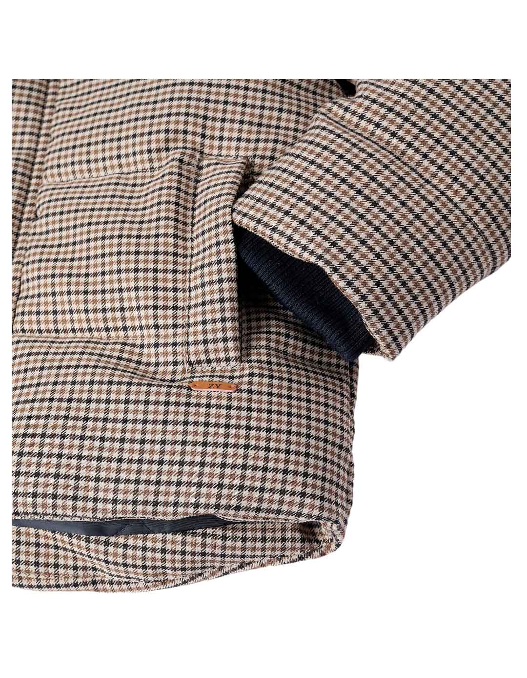 Παιδικό Μπουφάν Αγοριού Μπεζ Zippy Παιδικό μπεζ καπιτονέ μπουφάν αγοριού Zippy 4-14 ετών