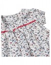 Φόρεμα floral για νεογέννητο κορίτσι, λευκό, Slim Fit, 100% βαμβάκι. Φόρεμα floral για νεογέννητο κορίτσι, λευκό, Slim Fit, 100% βαμβάκι.