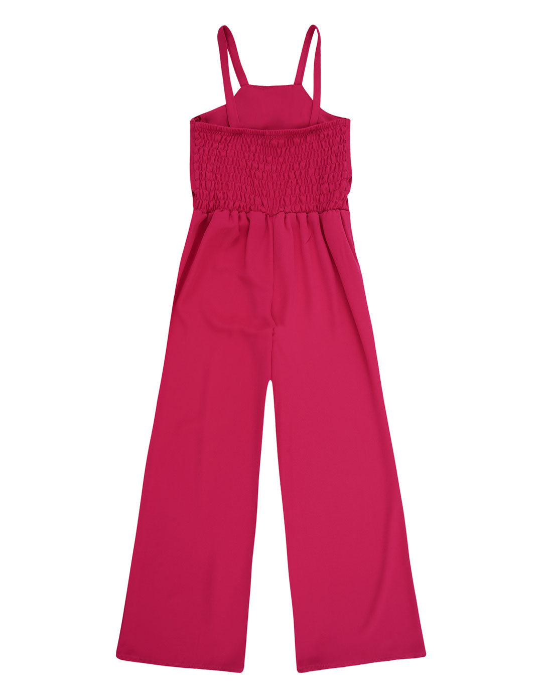 Φούξια καλοκαιρινή ολόσωμη φόρμα για κορίτσι,100%pes.Regular Fit.