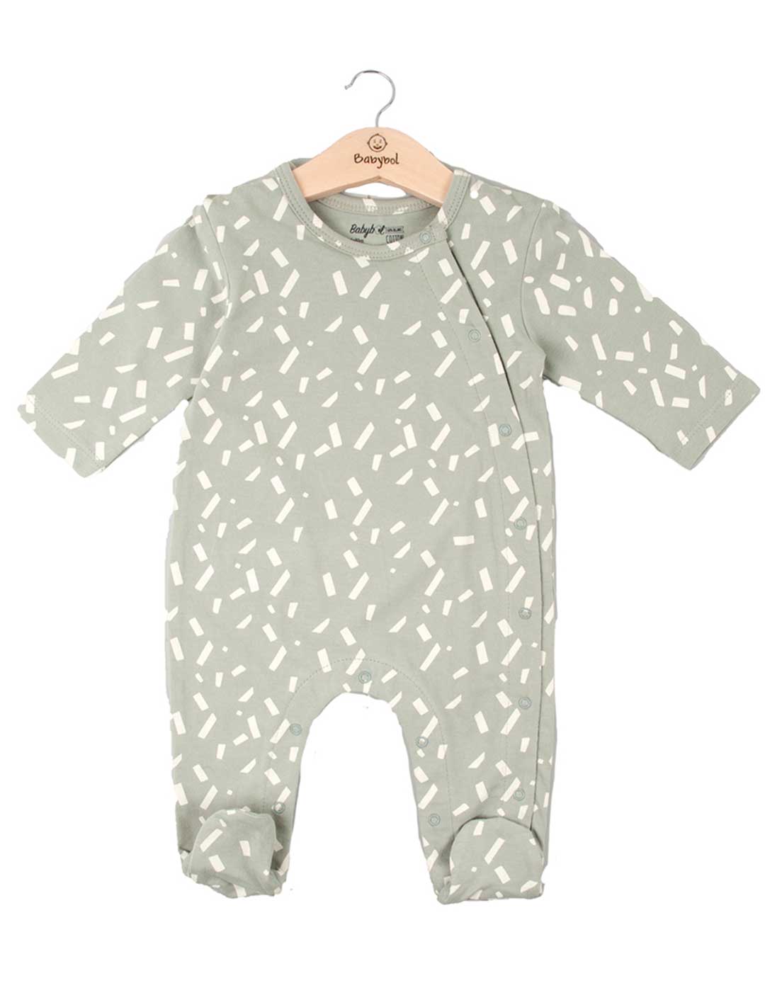  Ολόσωμο εποχιακό φορμάκι unisex, φυστικί, Regular Fit, 95% βαμβάκι, 5% ελαστάνη.