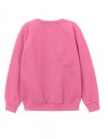 Παιδικό φούτερ για κορίτσι ροζ, Regular Fit, 100% βαμβάκι.