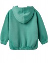 Παιδικό φούτερ με κουκούλα Zippy κορίτσι 4-14 ετών χειμώνας πράσινο