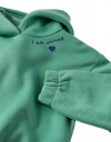 Παιδικό φούτερ με κουκούλα Zippy κορίτσι 4-14 ετών χειμώνας πράσινο