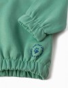 Παιδικό φούτερ με κουκούλα Zippy κορίτσι 4-14 ετών χειμώνας πράσινο