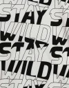 Λευκή παιδική μπλούζα αγοριού με τύπωμα STAY WILD