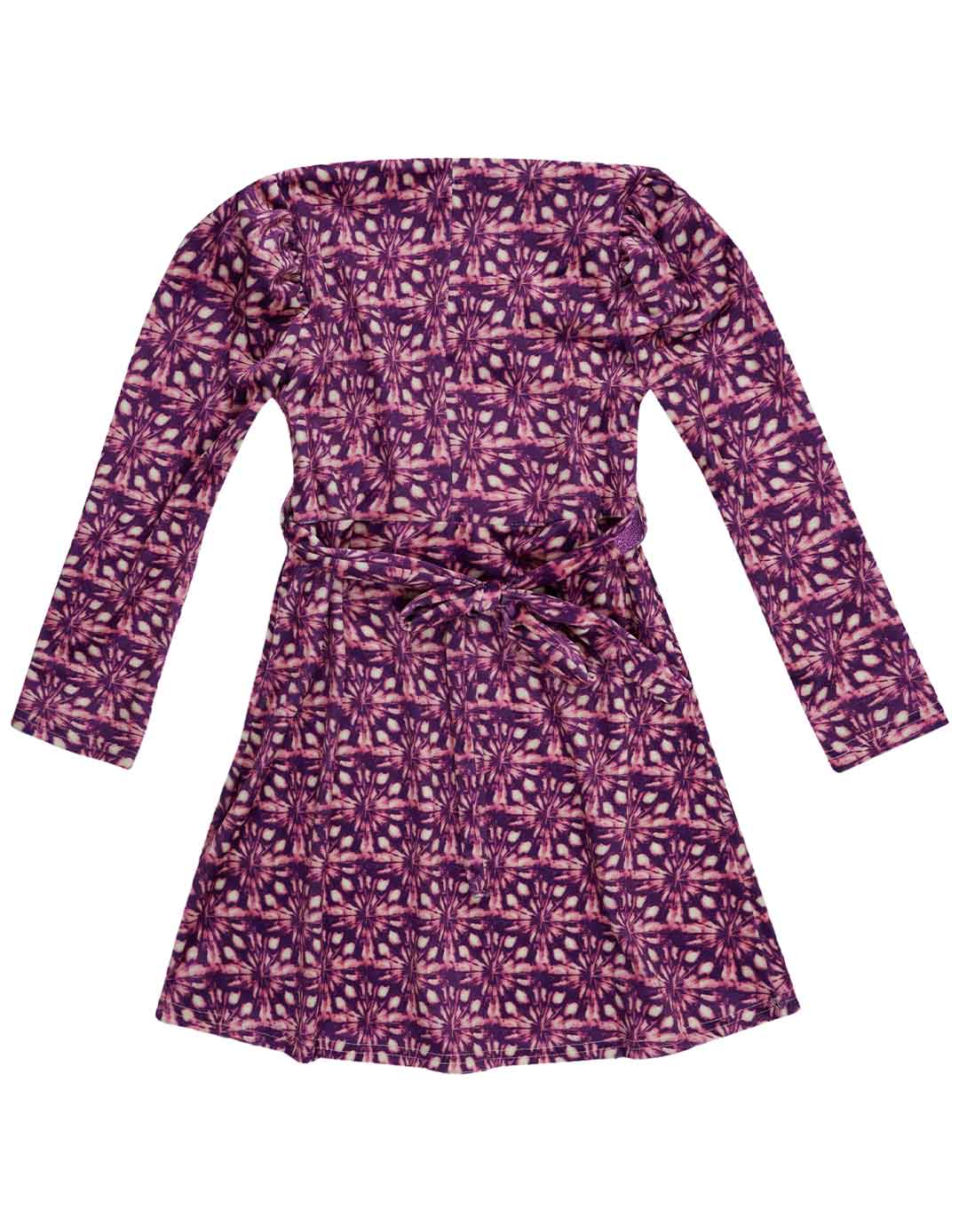 Χειμερινό φόρεμα για κορίτσι σε μωβ χρώμα, Slim Fit, 92%Pes 8%El.