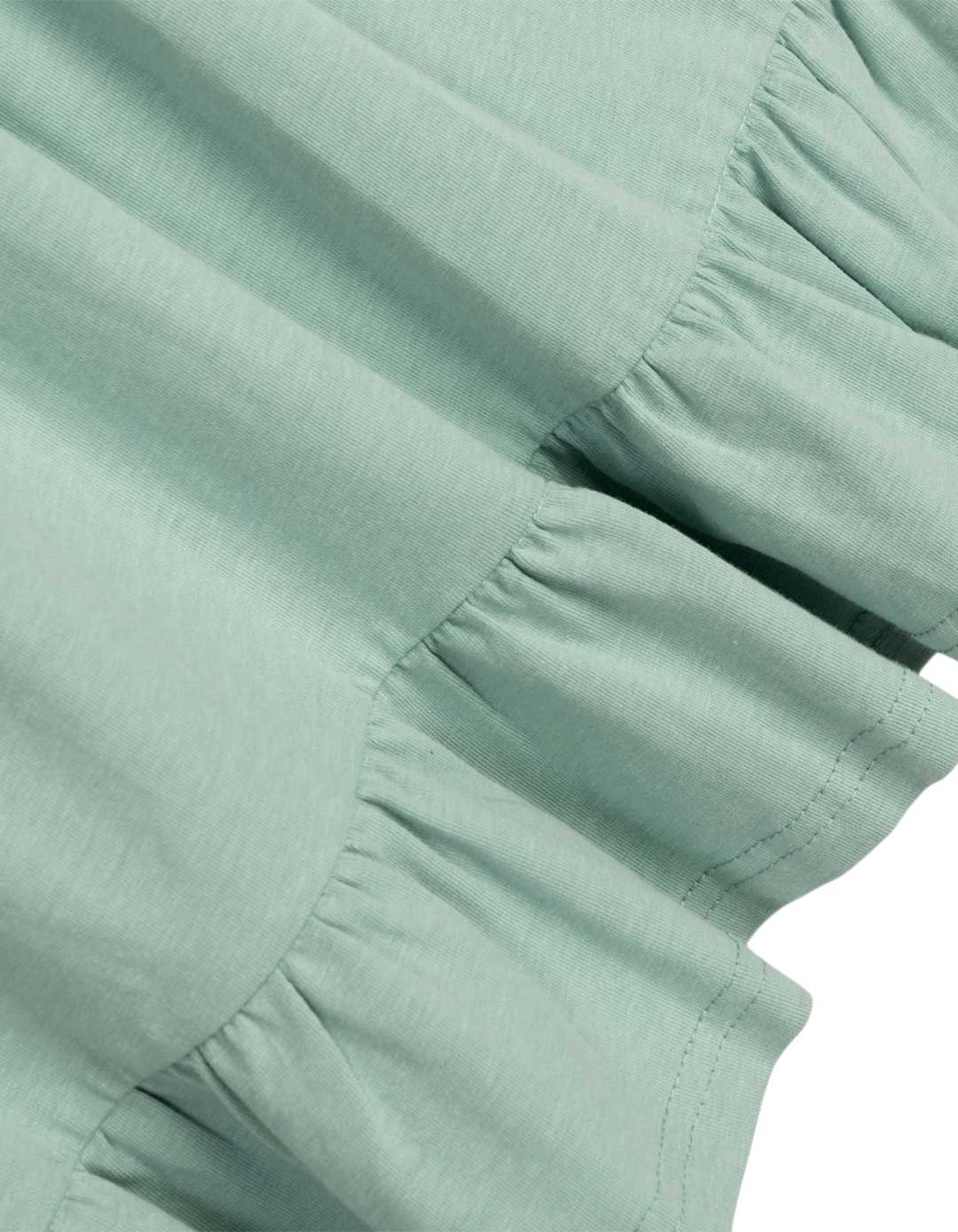 Παιδικό Φόρεμα Κορίτσι Πράσινο με Βολάν – For Funky Kids.95%cotton5%elastan.Regular Fit. Παιδικό Φόρεμα Κορίτσι Πράσινο με Βολάν – For Funky Kids.95%cotton5%elastan.Regular Fit.