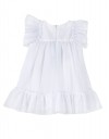 Παιδικό λευκό φόρεμα για κορίτσι ,τούλι.Regular Fit.