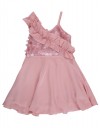 Ροζ Παιδικό Φόρεμα με Βολάν και Παγιέτες για Κορίτσι – Καλοκαιρινό Επίσημο Φόρεμα,100%Pol,Sim Fit. Ροζ Παιδικό Φόρεμα με Βολάν και Παγιέτες για Κορίτσι – Καλοκαιρινό Επίσημο Φόρεμα,100%Pol,Sim Fit.