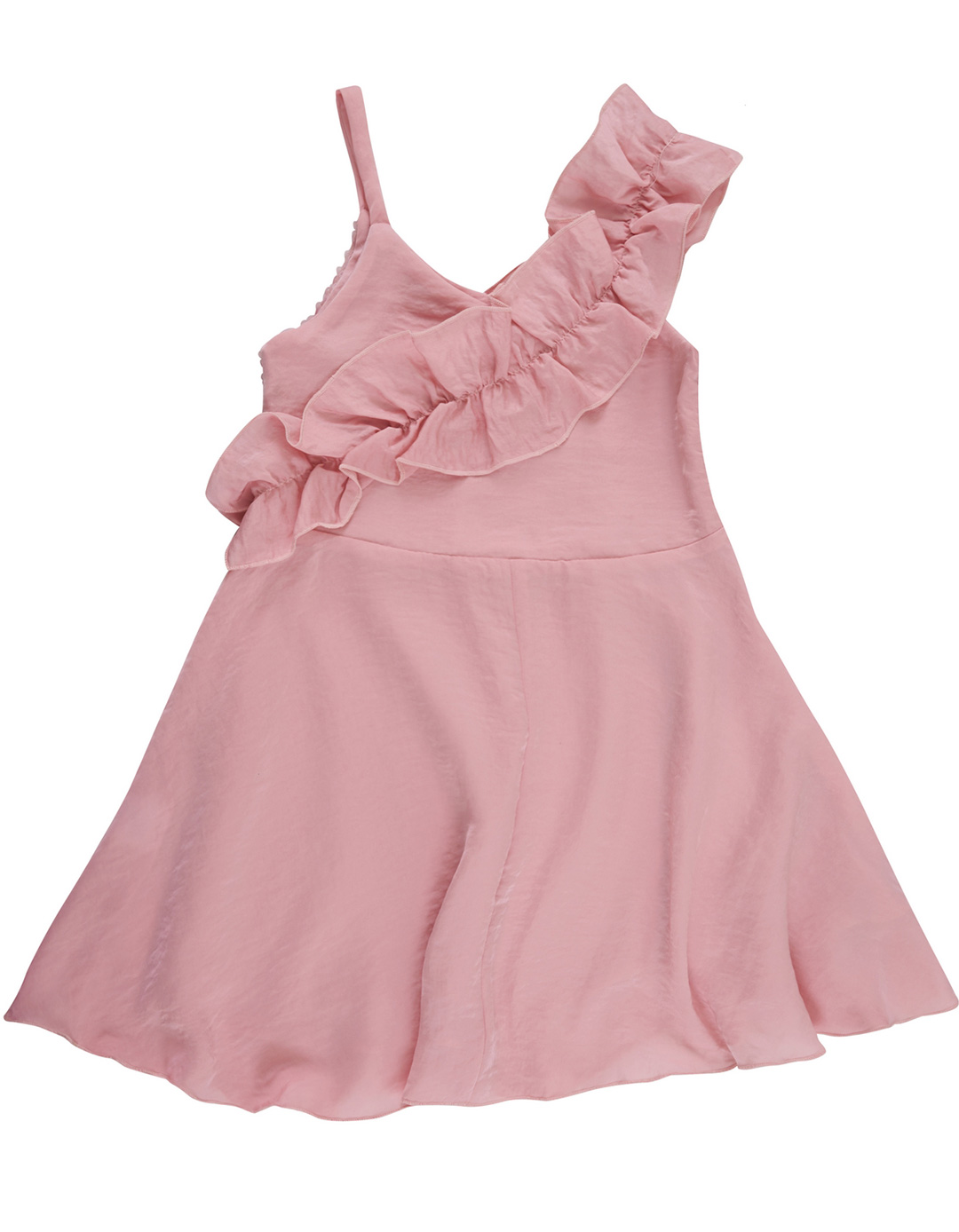 Ροζ Παιδικό Φόρεμα με Βολάν και Παγιέτες για Κορίτσι – Καλοκαιρινό Επίσημο Φόρεμα,100%Pol,Sim Fit. Ροζ Παιδικό Φόρεμα με Βολάν και Παγιέτες για Κορίτσι – Καλοκαιρινό Επίσημο Φόρεμα,100%Pol,Sim Fit.