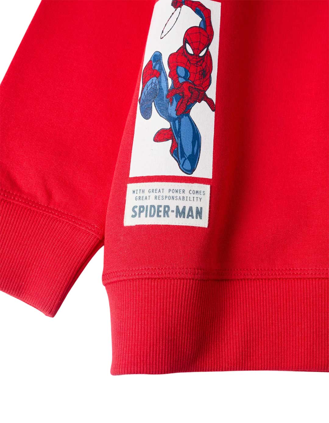 Παιδικό φούτερ Spider-Man κόκκινο για αγόρια Zippy