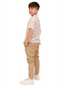 Μπεζ jogger παντελόνι για αγόρι 6-16 ετών