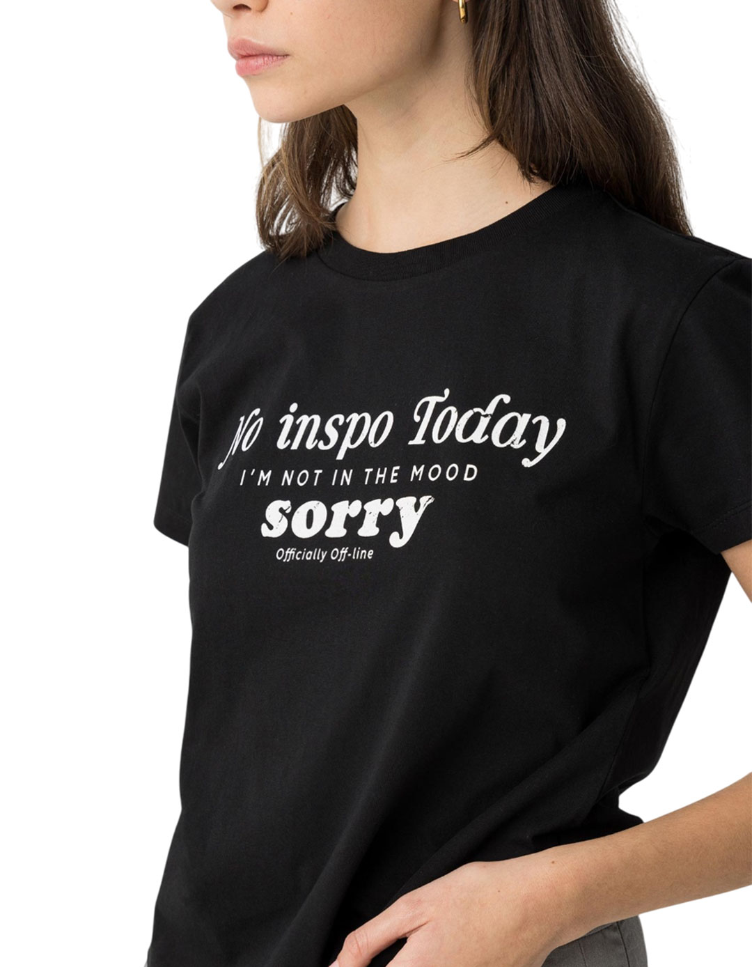 Παιδικό Μαύρο Κοντομάνικο T-Shirt με Στάμπα – TIFFOSI.Regular Fit,100% βαμβάκι. Παιδικό Μαύρο Κοντομάνικο T-Shirt με Στάμπα – TIFFOSI.Regular Fit,100% βαμβάκι.