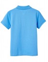 Παιδικό σιέλ polo μπλουζάκι Zippy για αγόρι
