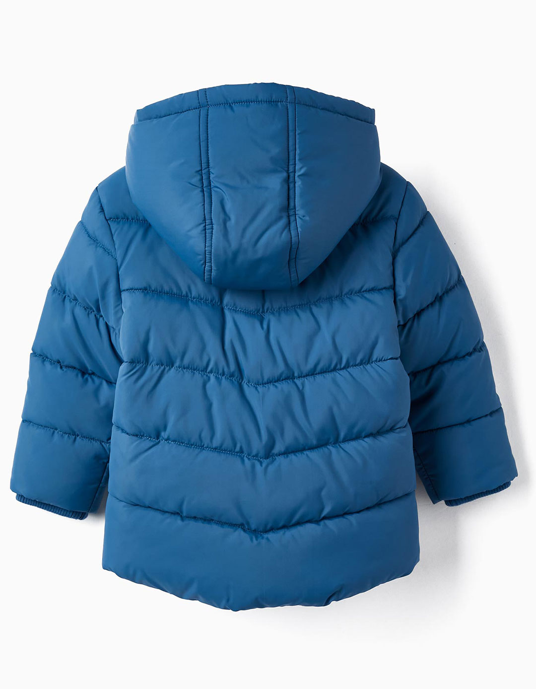 Μπουφάν με επένδυση για αγόρι 'BE BOLD', γαλάζιο, Slim Fit, 100% πολυεστέρας.