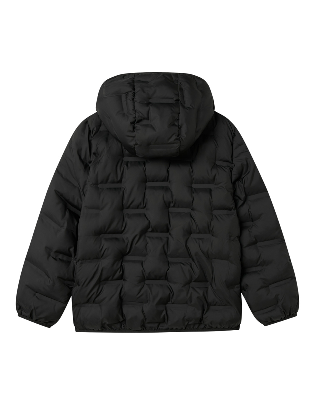 Μαύρο παιδικό μπουφάν Name It αγορίστικο Παιδικό μαύρο μπουφάν Name It για αγόρια 8-14 ετών