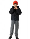 Μαύρο παιδικό μπουφάν Name It αγορίστικο Παιδικό μαύρο μπουφάν Name It για αγόρια 8-14 ετών