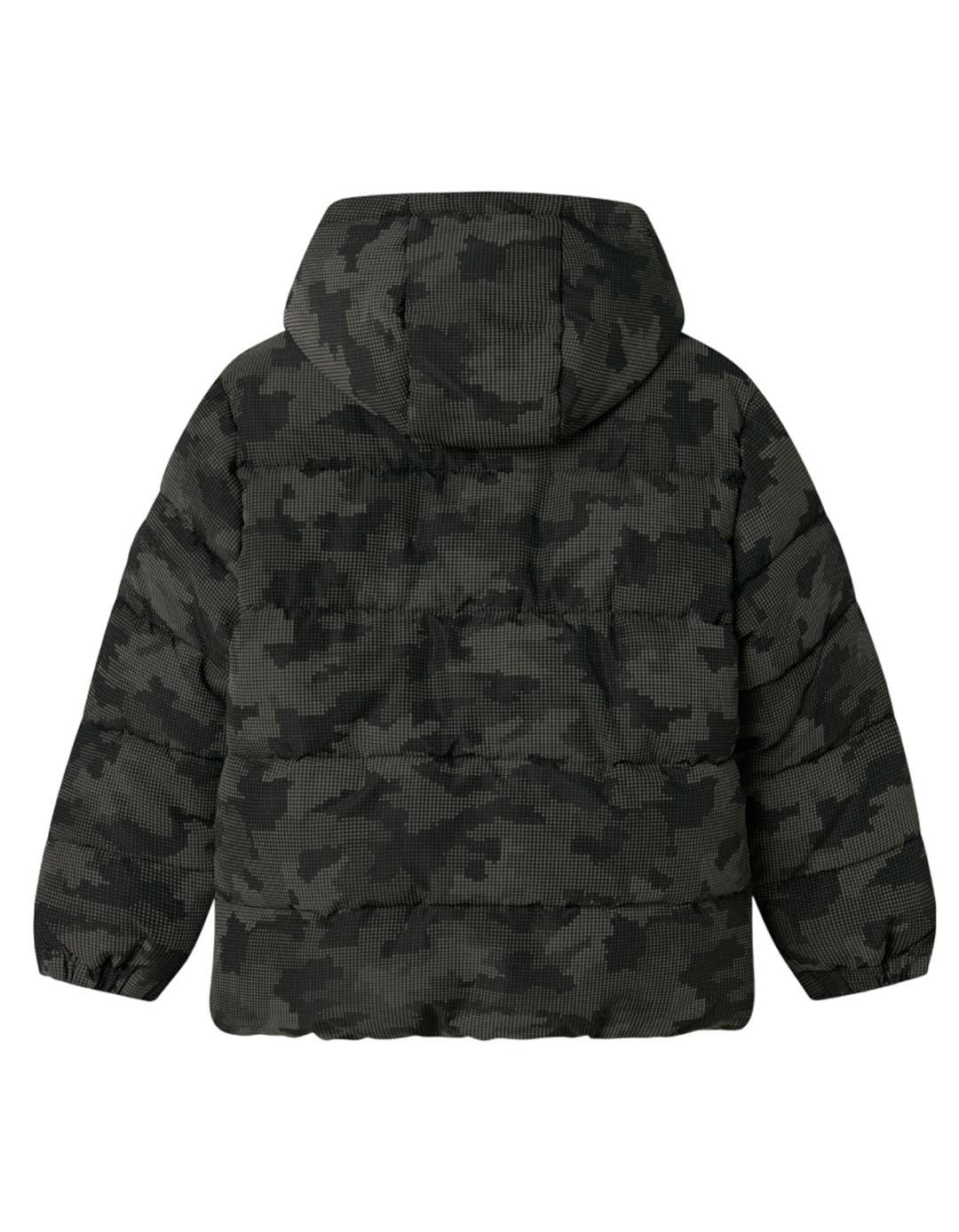 Παιδικό μπουφάν καμουφλάζ Name It για αγόρια 8-14 ετών
