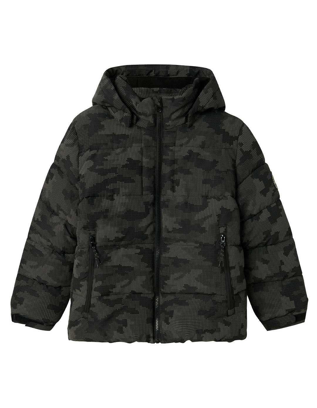 Παιδικό Μπουφάν Name It Camouflage μαύρο -γκρι για Αγόρια 8-14 Ετών.Regular Fit. Παιδικό Μπουφάν Name It Camouflage μαύρο -γκρι για Αγόρια 8-14 Ετών.Regular Fit.