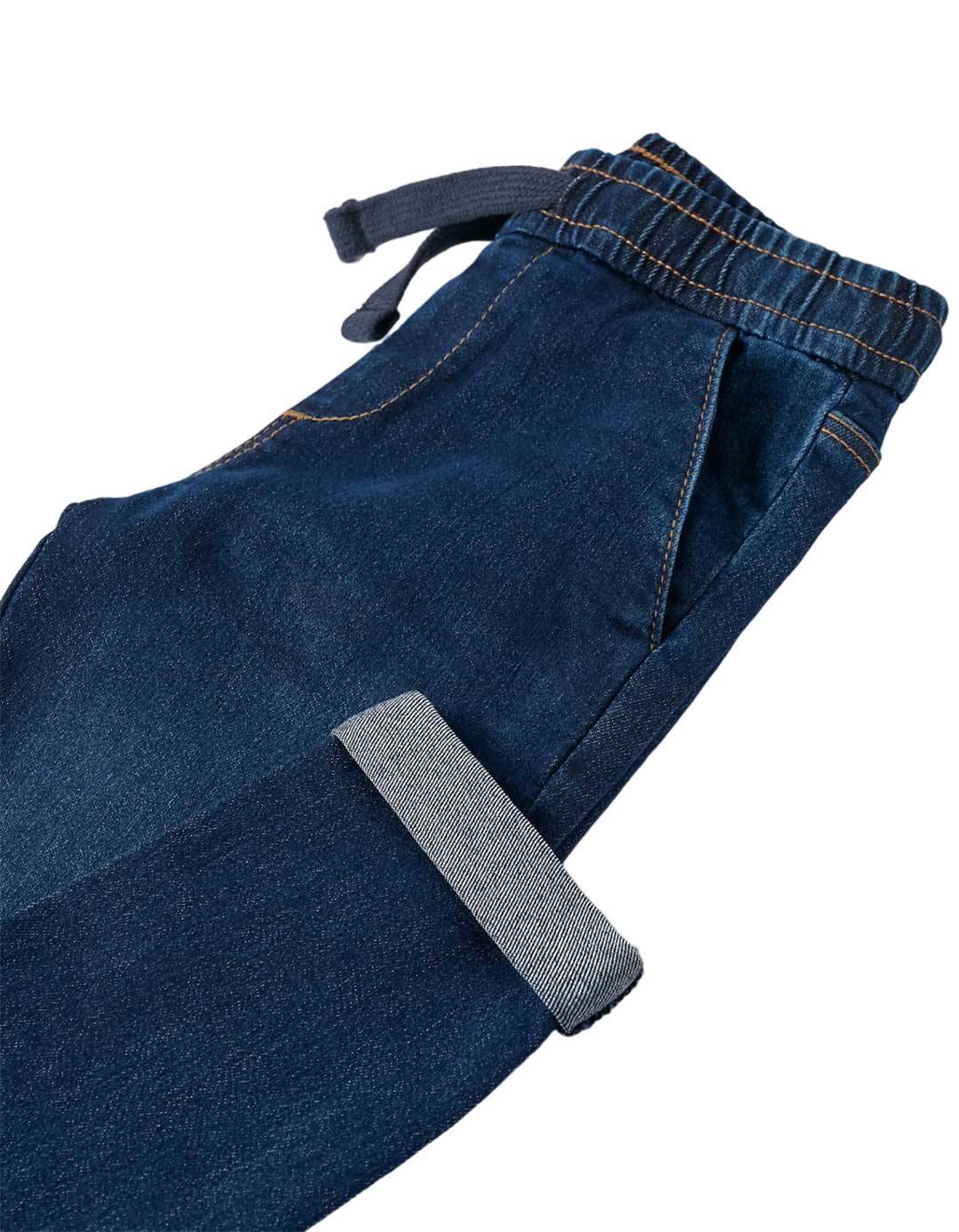 Παιδικό τζιν παντελόνι αγοριών - Άνοιξη Καλοκαίρι Παιδικό τζιν παντελόνι για αγόρι σε μπλε απόχρωση