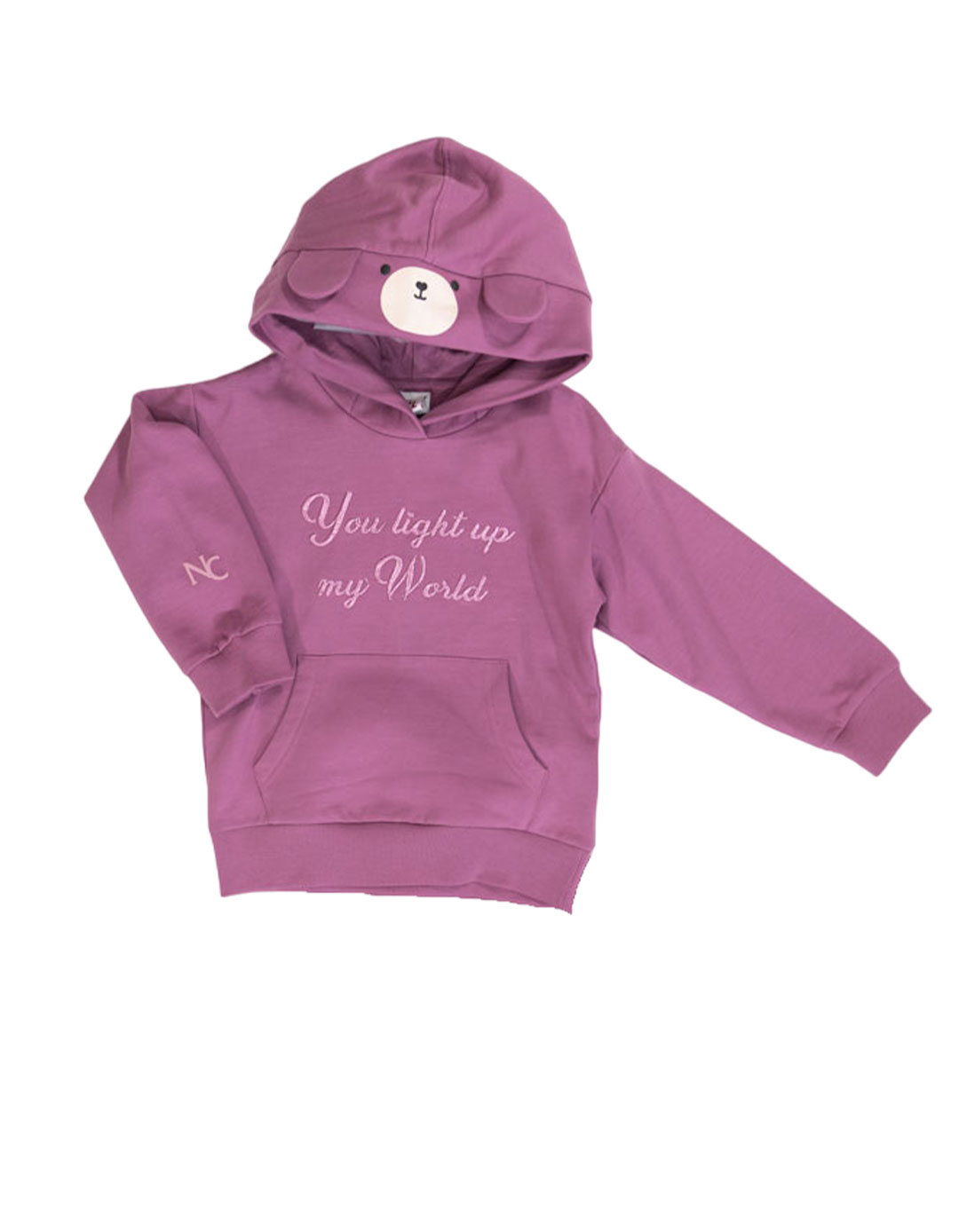 Παιδικό φούτερ σετ για κορίτσι, μωβ, Regular Fit, 80% βαμβάκι, 20% πολυεστέρας. Παιδικό φούτερ σετ για κορίτσι, μωβ, Regular Fit, 80% βαμβάκι, 20% πολυεστέρας.