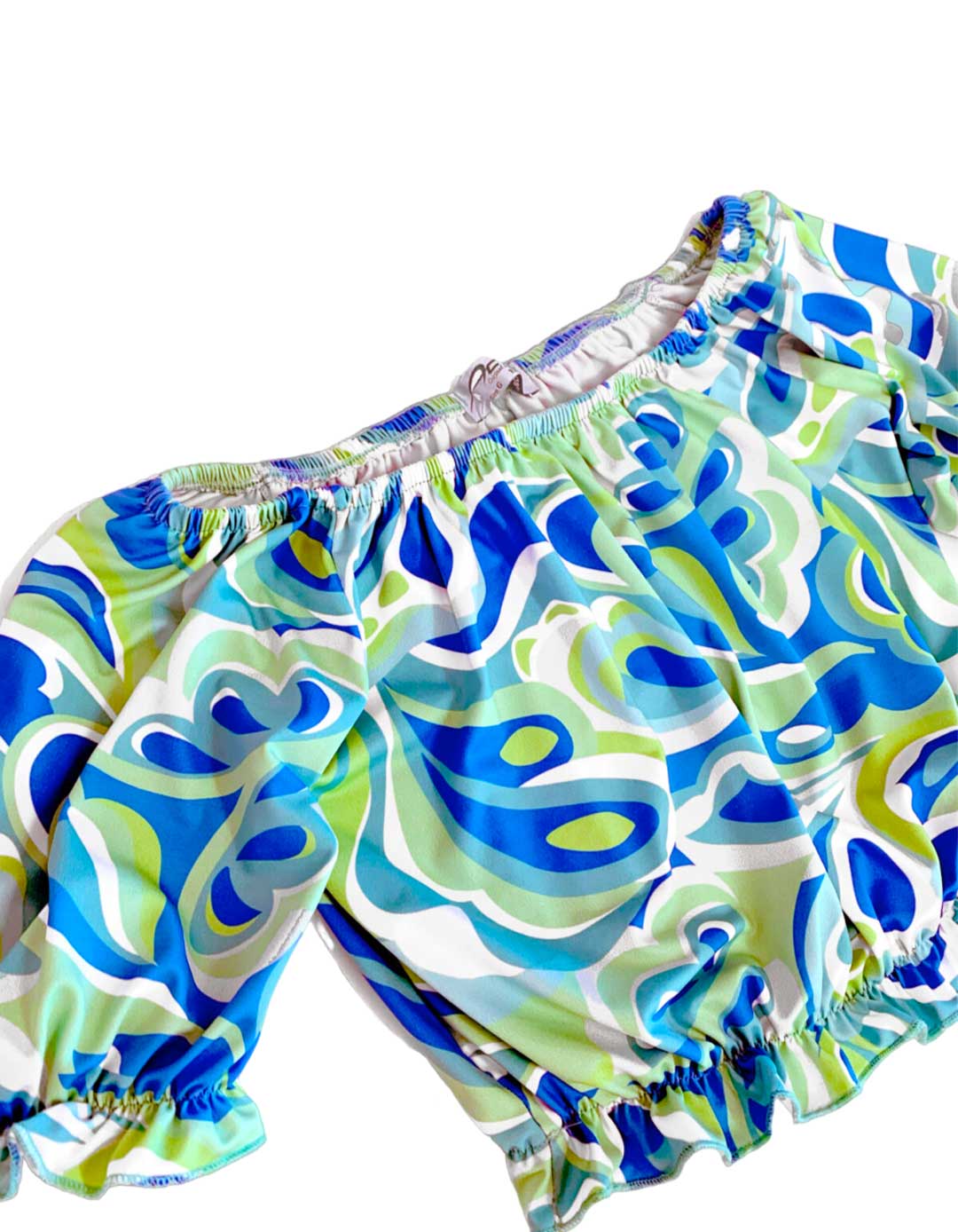 Σετ για κορίτσι παντελόνα με top μπλουζάκι, βεραμάν,Regular Fit, 90% cotton 10% elastan.