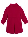 Βρεφικό παλτό για κορίτσι, κόκκινο τριανταφυλλί, Regular Fit, 100% Pol.