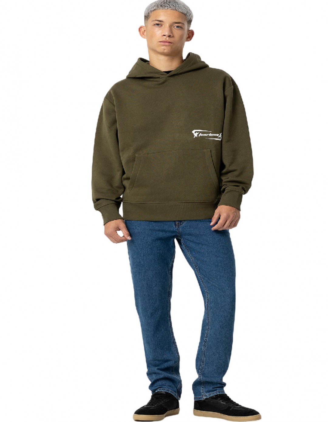 Παιδικό παντελόνι τζιν για αγόρι, μπλε, Slim Fit, 76%βαμβάκι-23% πολυεστέρας-1% ελαστίνη.