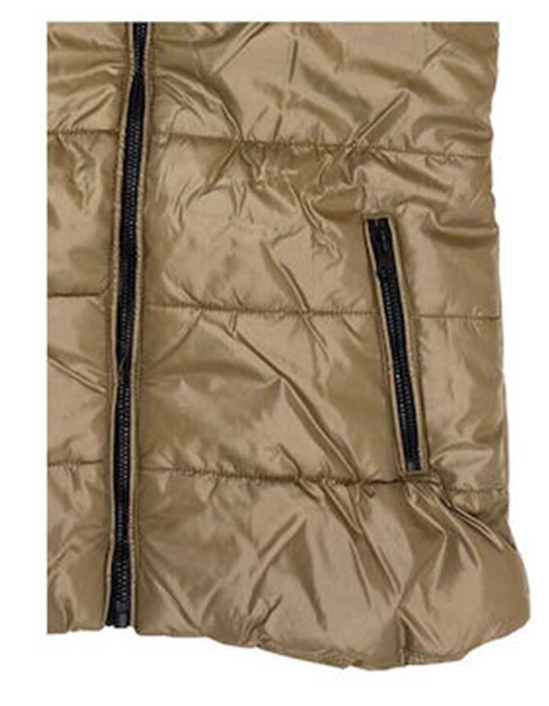 Παιδικό αμάνικο μπουφάν κοριτσιού καφέ Funky Kids Αμάνικο μπουφάν κορίτσι καφέ Funky Kids 6-16 ετών