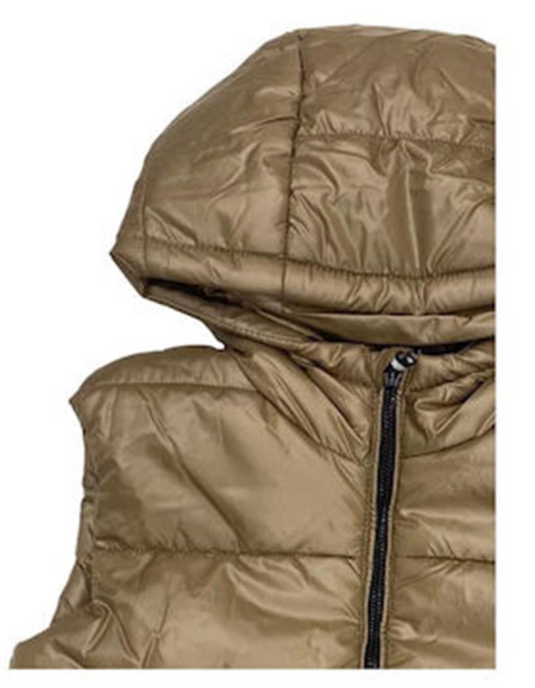 Παιδικό αμάνικο μπουφάν κοριτσιού καφέ Funky Kids Αμάνικο μπουφάν κορίτσι καφέ Funky Kids 6-16 ετών