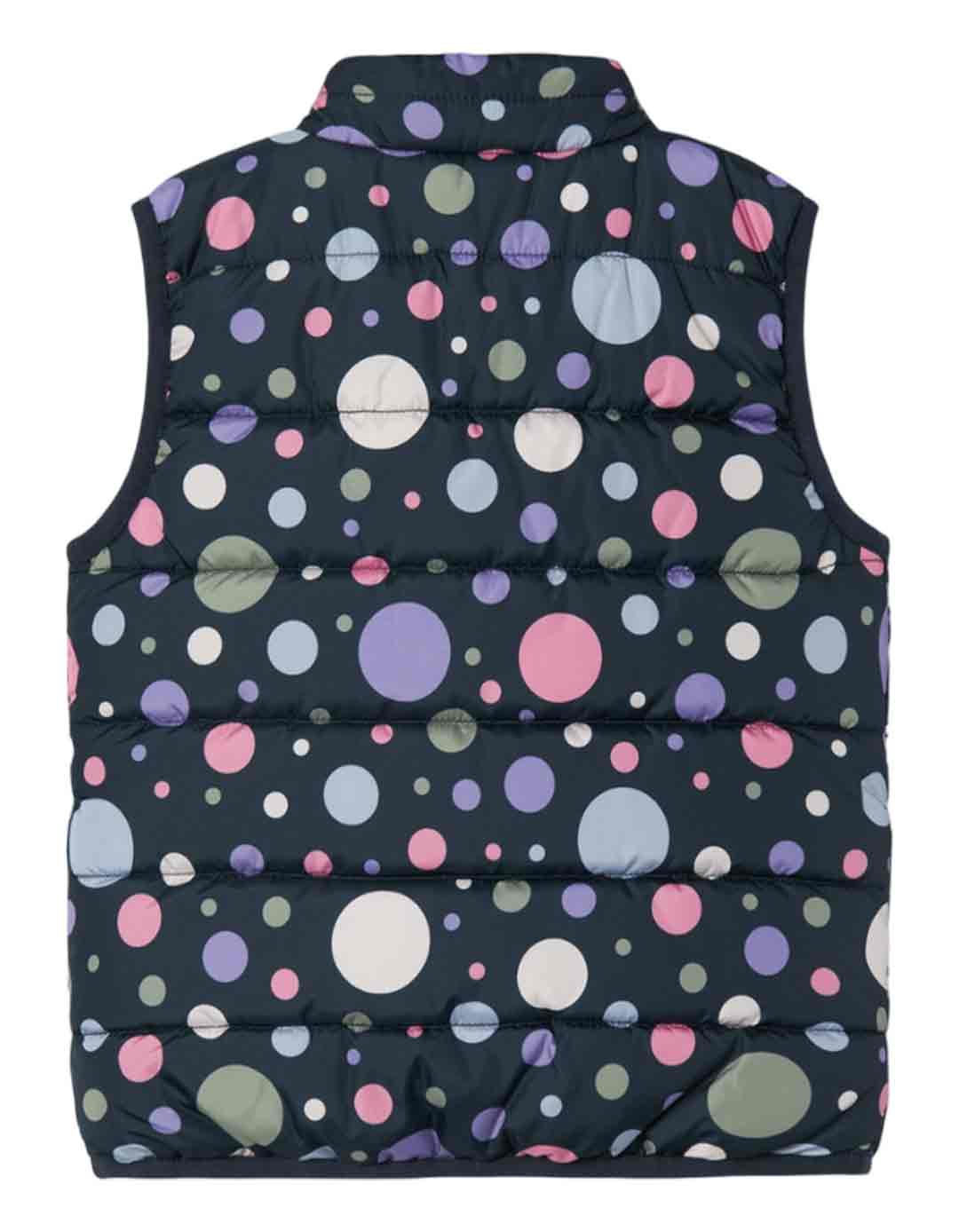 Αμάνικο Μπουφάν Κοριτσιού NAME IT – Μπλε Πουά Αμάνικο Παιδικό Μπουφάν Κοριτσιού Μπλε με Πουά NAME IT