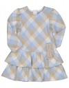 Φόρεμα για κορίτσι καρό , μπεζ- γαλάζιο, Regular Fit, 60% βαμβάκι, 40% πολυεστέρας. Φόρεμα για κορίτσι καρό , μπεζ- γαλάζιο, Regular Fit, 60% βαμβάκι, 40% πολυεστέρας.