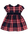 Φόρεμα για κορίτσι σκωτσέζικο, κόκκινο, Regular Fit, 65% βαμβάκι, 35% βισκόζη. Φόρεμα για κορίτσι σκωτσέζικο, κόκκινο, Regular Fit, 65% βαμβάκι, 35% βισκόζη.