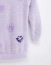 Πλεκτό φόρεμα κορίτσι FUNKY Kids Πλεκτό μπλουζοφόρεμα κορίτσι λιλά
