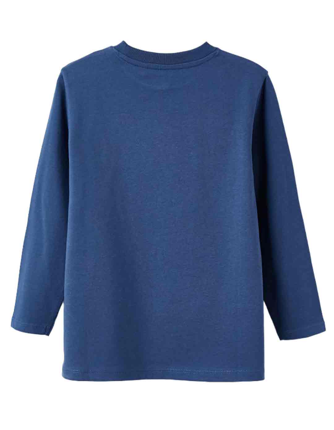 Παιδικές μπλούζες 2 pack μακρυμάνικες, λευκό-μπλε., Slim Fit, 100% βαμβάκι. Παιδικές μπλούζες 2 pack μακρυμάνικες, λευκό-μπλε., Slim Fit, 100% βαμβάκι.