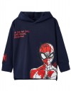 Παιδικό μακρυμάνικό μπλουζάκι με κουκούλα για αγόρι ''SPIDER-MAN'',μπλε, Slim Fit, 100% βαμβάκι.
