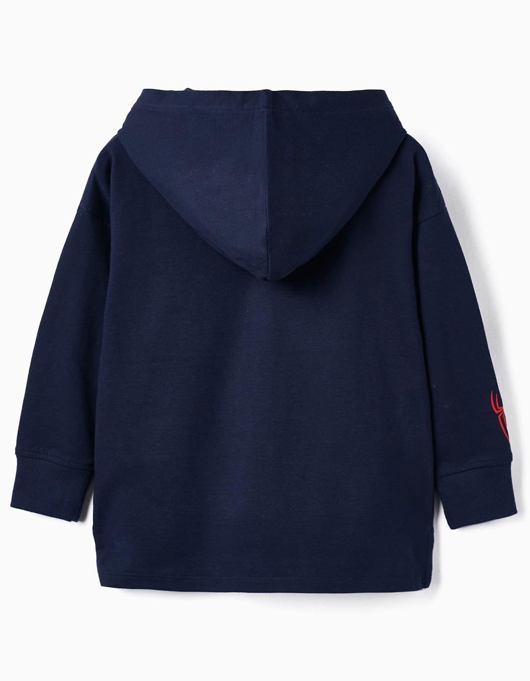 Παιδικό μακρυμάνικό μπλουζάκι με κουκούλα για αγόρι ''SPIDER-MAN'',μπλε, Slim Fit, 100% βαμβάκι.