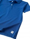 Παιδικό μπλε ρουά πόλο μπλουζάκι με κουμπιά για αγόρι ZIPPY. Slim fit