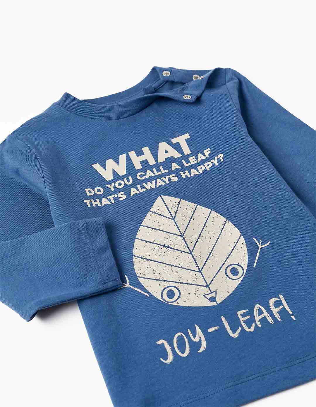 Μπλούζα Zippy Joy-Leaf αγοριού 100% βαμβάκι Μπλούζα Zippy Joy-Leaf αγοριού 9-36 μηνών