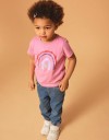 Παιδική Μπλούζα Κορίτσι Ροζ Ουράνιο Τόξο Name It Παιδική μπλούζα κορίτσι ροζ με τύπωμα ουράνιο τόξο