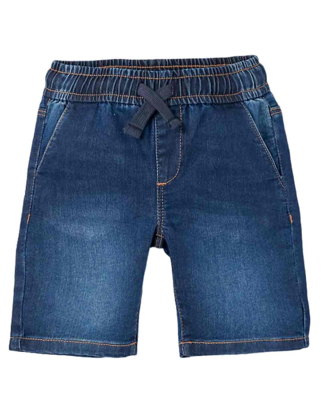 Παιδική βερμούδα τζιν για αγόρι, μπλε, Slim Fit, 98% βαμβάκι, 2% ελαστάνη. Παιδική βερμούδα τζιν για αγόρι, μπλε, Slim Fit, 98% βαμβάκι, 2% ελαστάνη.