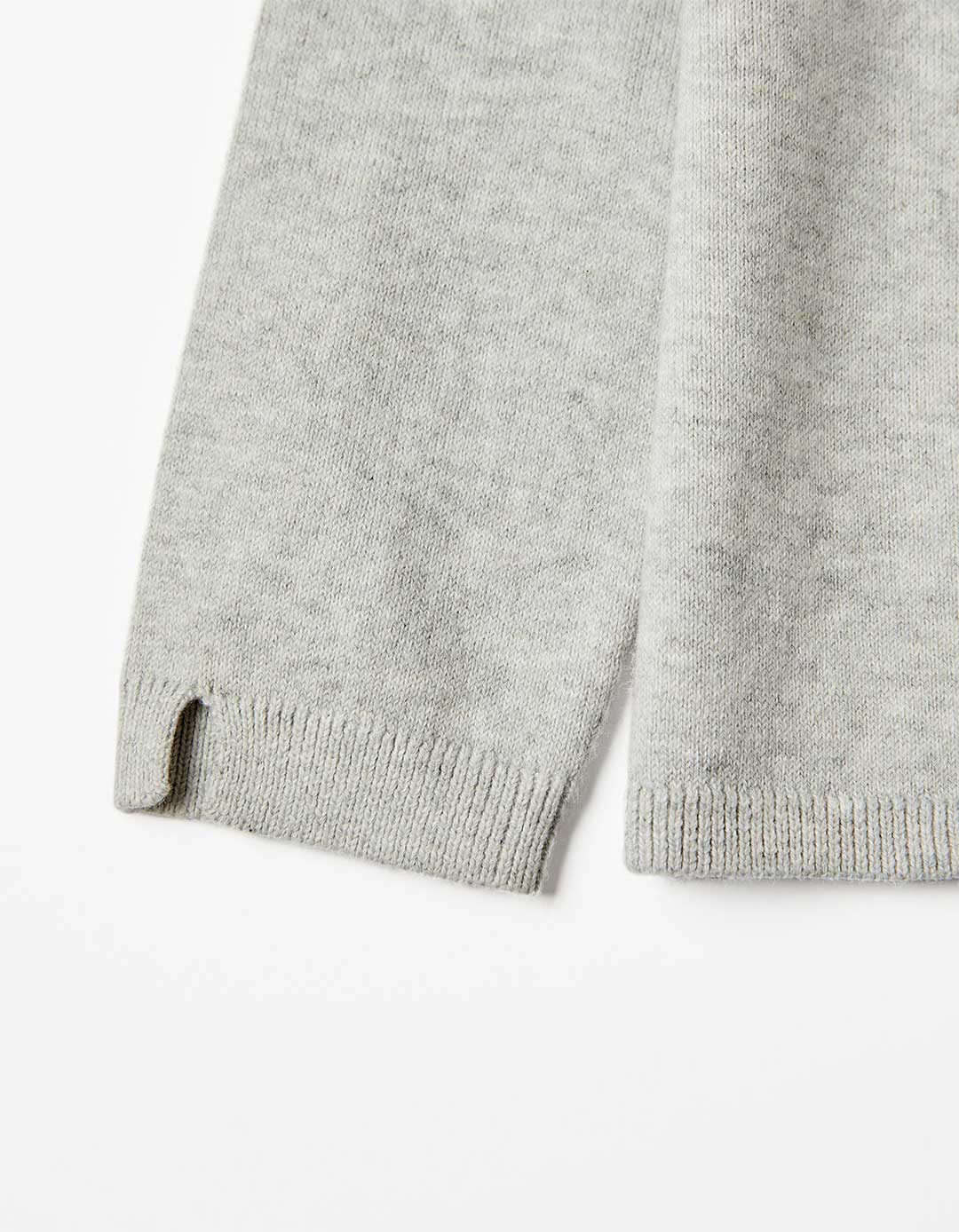 Παιδική ζακέτα κορίτσι γκρι Zippy 4-14 ετών φθινόπωρο χειμώνας