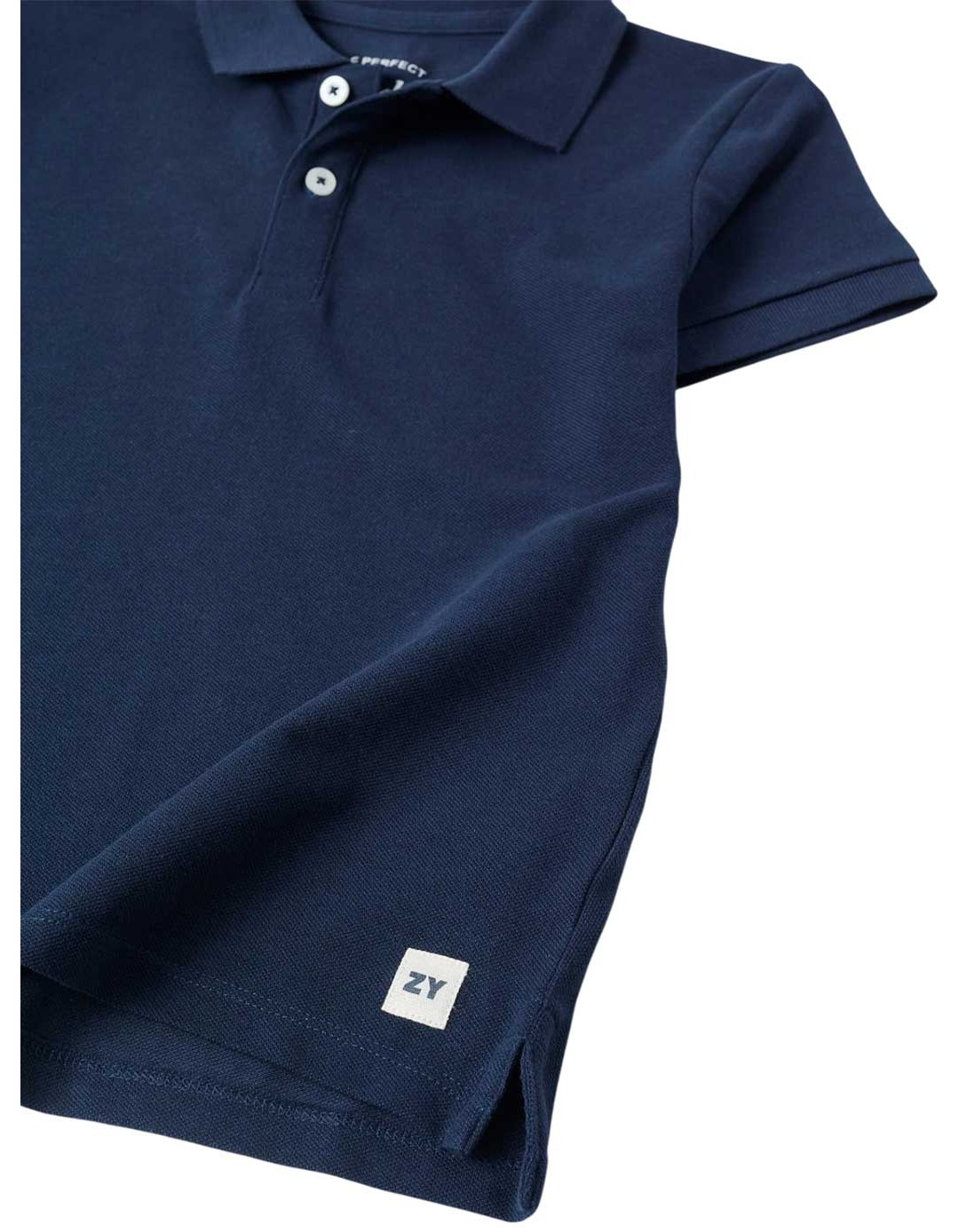 Παιδικό μπλε polo μπλουζάκι Zippy για αγόρι